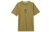 T Shirts Men's Earth Yellow Crew Neck Moderate Straight Fit GN6861