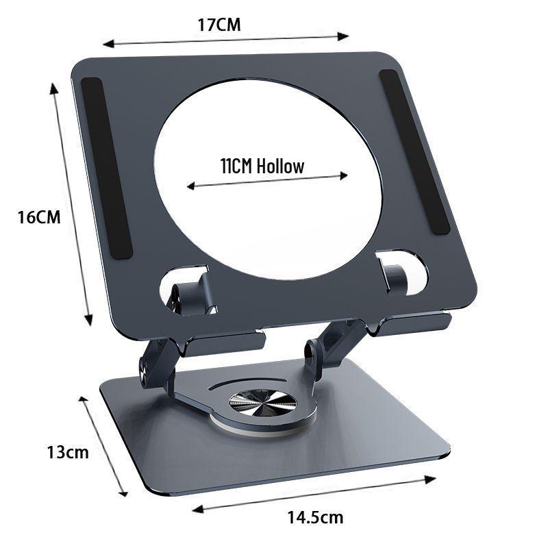 360° Rotating Adjustable Laptop & Tablet Stand with Heat Dissipation