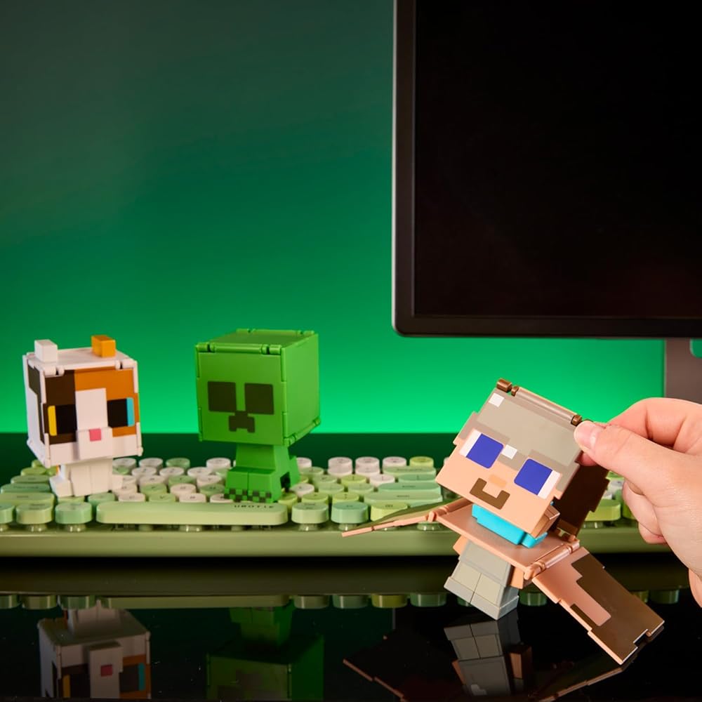 Mattel Minecraft A Assortment Action Figures Set of 5 Toys for Ages 6 and Up