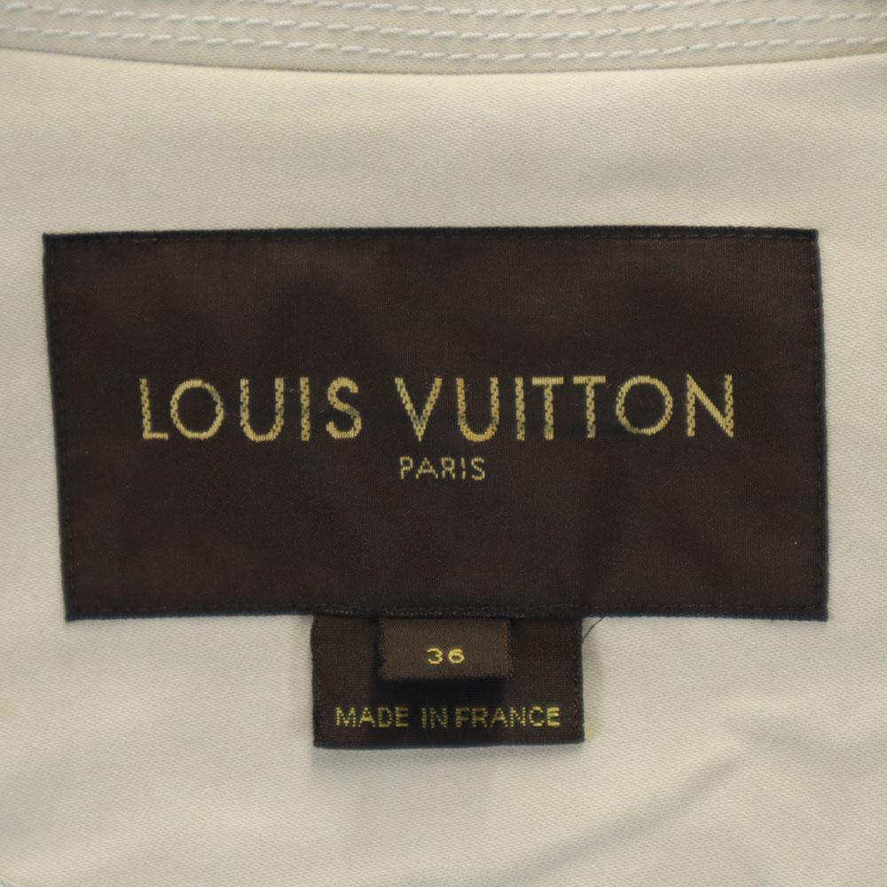 LOUIS VUITTON Made in France trench coat 36 beige Women Used
