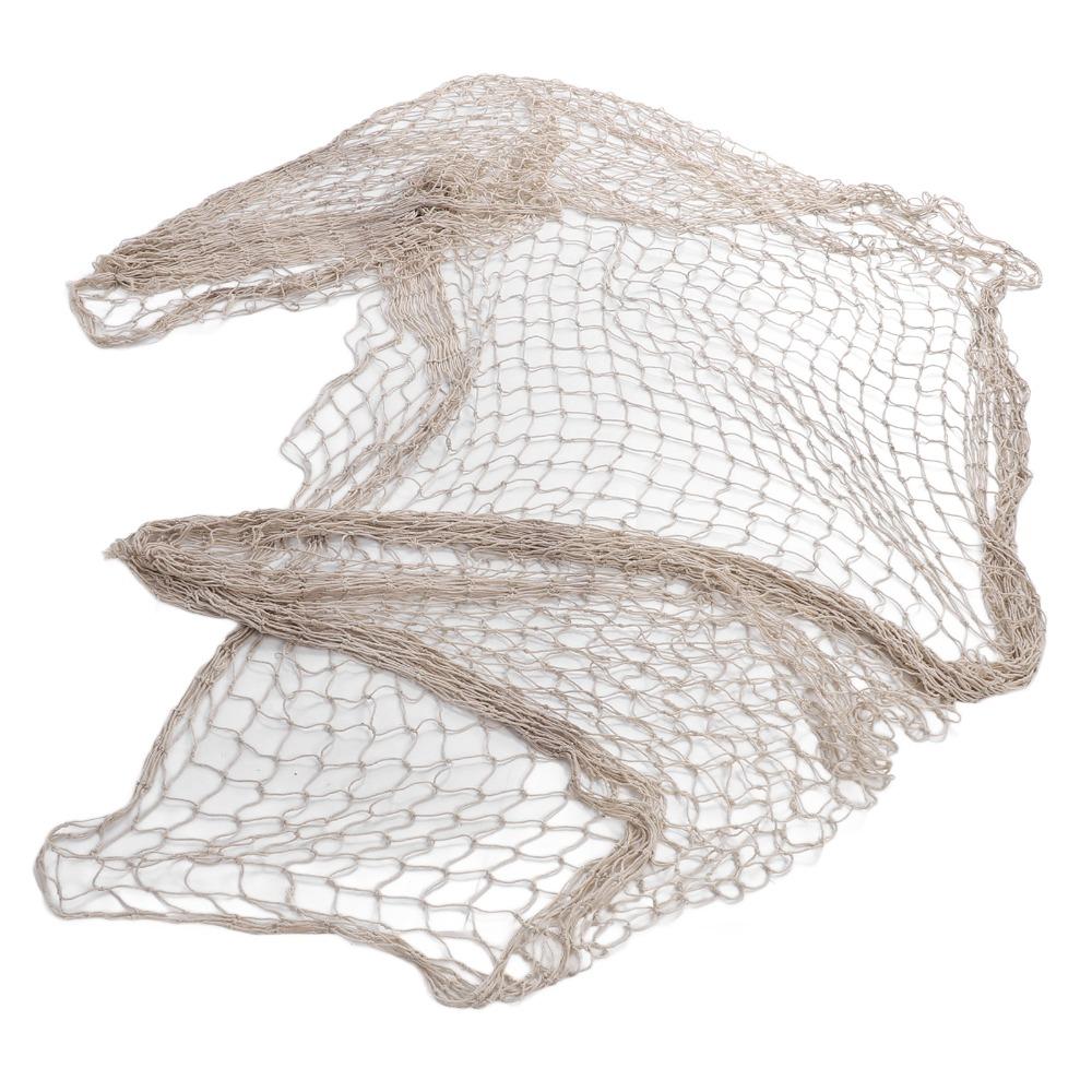 Large Size Fishing Net Decor Cotton Thread Cotton Thread Net Wall Hanging Decor Ocean Theme Party