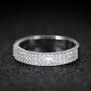 Fashion Women'S Dense Zircon Ring, Daily Versatile Ring Accessories
