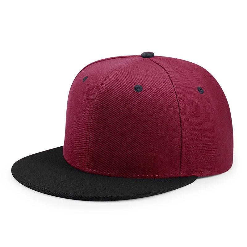 New  Cap Plain Adjustable Snapback Hat High Quality Adult Hip Hop Urban Street Style Baseball Cap Men Women Outdoor Leisure Baseball Hat