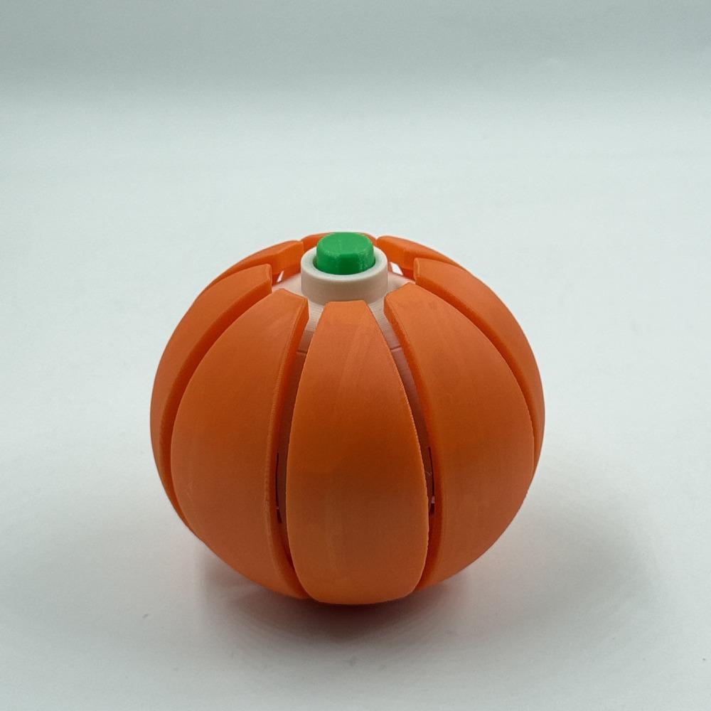 Button Click Fidget Clicker Fruit Design Stress Relief Toy Pumpkin Squishy Toy Party Giveaway