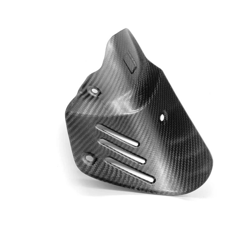 Motorcycle Carbon Fiber Exhaust Muffler Pipe Protector Heat Shield Guard For MT07 MT09 MT10 FZ10 R3 ZX4R ZX6R ZX4RR Z400 CBR5
