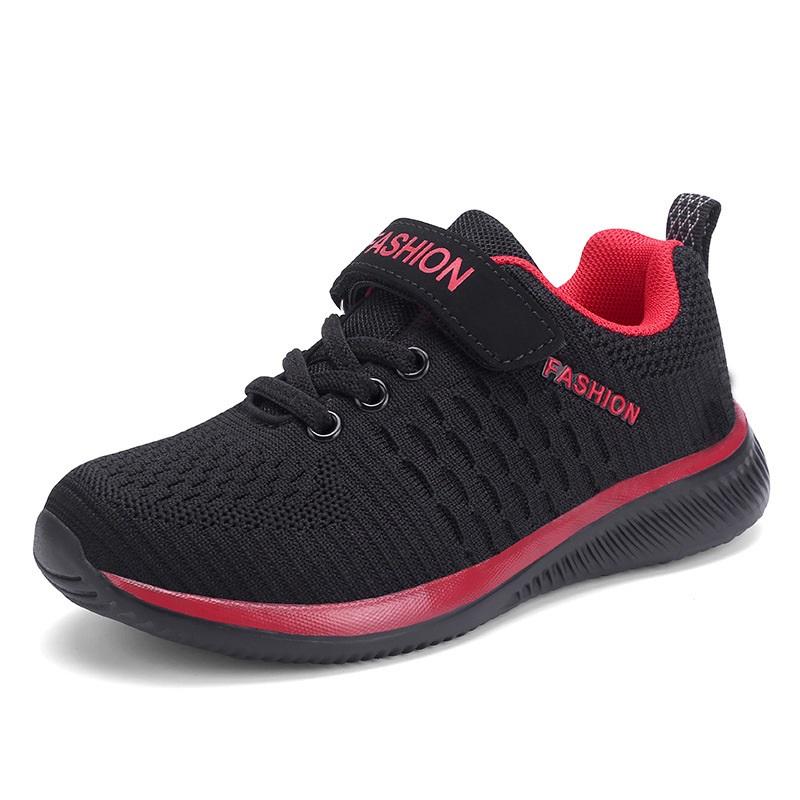 Autumn Mesh Kids Running Shoes Lightweight Breathable Outdoor Sneakers Boys Girls Athletic Footwear
