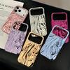For iPhone 17 Pro Case Wrinkled Glossy Electroplated TPU Phone Back Cover