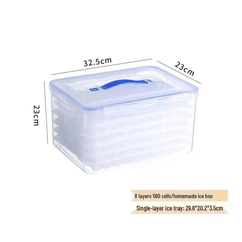 Commercial Multi-Layer Portable Ice Cube Tray