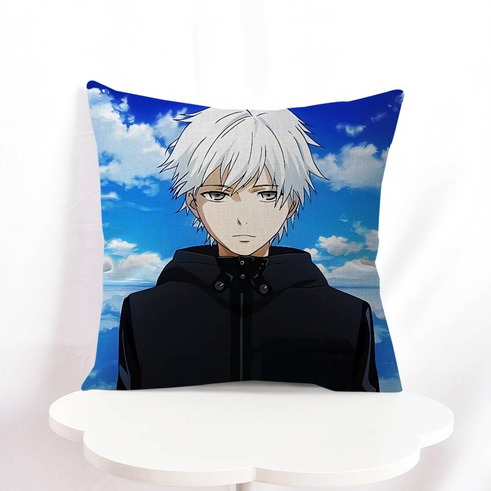 K-Kaneki Ken Pillowcase Toon Gift Cushion Cover Bedroom Home Sofa Chair Seat Decor Pillow Case