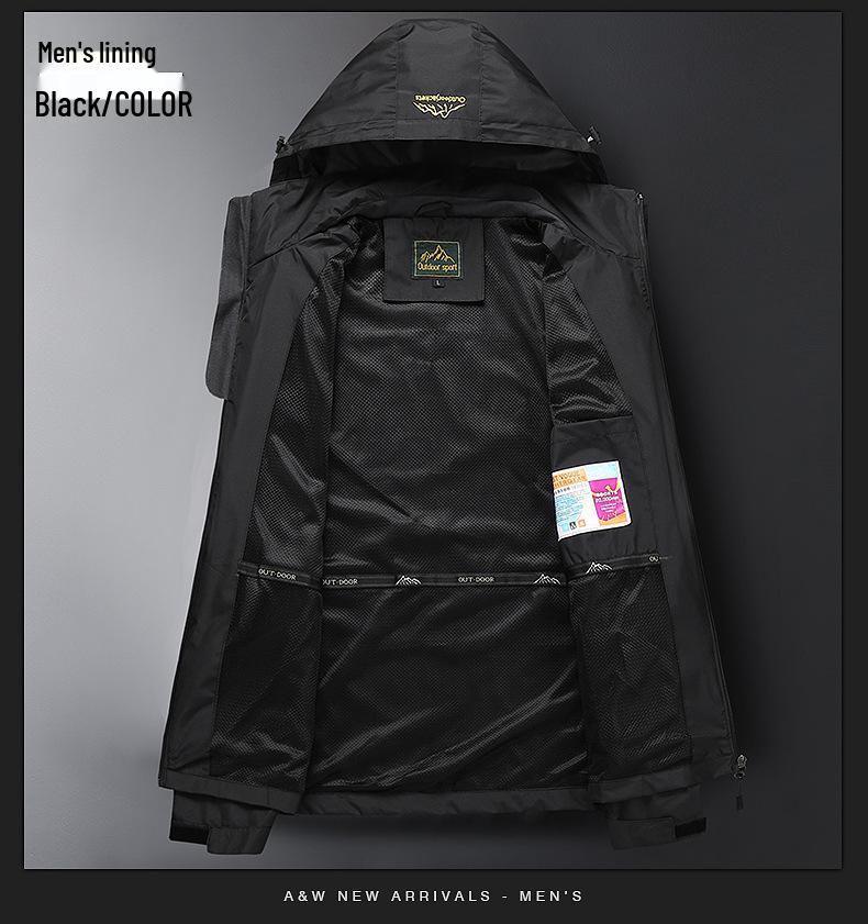 Unisex Windbreaker: Lightweight Summer Jacket for Outdoor Adventures