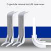 Z Shape Corner Tube Adapter for 2 and 3inch Pipes for Home Water Filtrations Systems and DIY Projects