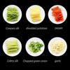 1pc Kitchen Multifunctional Stainless Steel Onion Shredded Onion Flower Knife, Onion Garlic Chili Melon Fruit Shredder