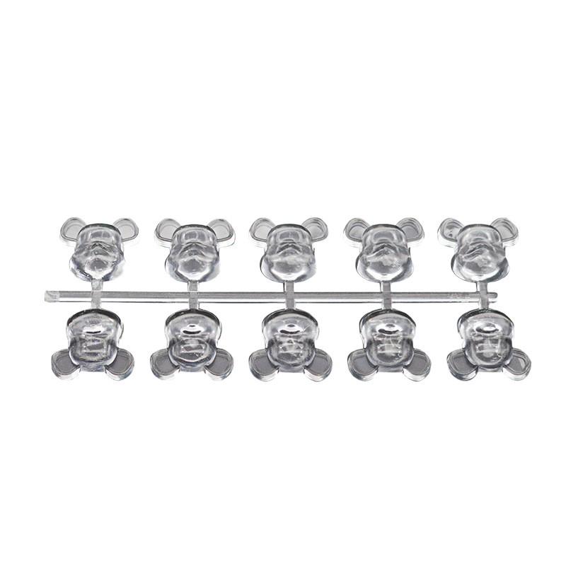 Brutal Bear 3D Nail Art Palette - Square Color Display Cards