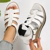 Fashion Shoes for Women Fashion Wedges Rome Sandals Hollow Out Thick Bottom Summer Sandles Woman Plus Size Platform Gladiator Sandals
