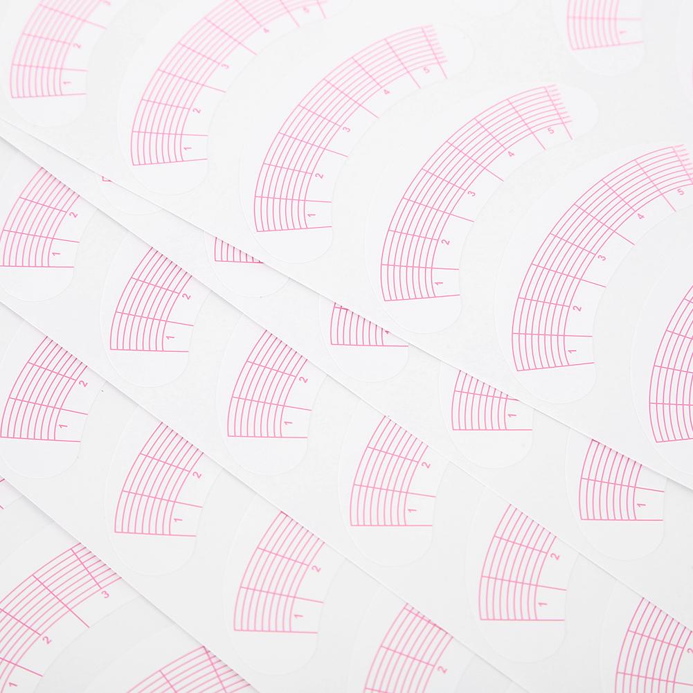 175 Pairs Eyelash Extension Sticker Eye Positioning Tips Sticker Lash Mapping Stickers