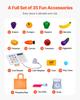 VEVOR Kids Grocery Store Playset, Wooden Play Store with Shopping Bag, Kids Supermarket Pretend Play Toy Set with Conveyor Belt, Scanner