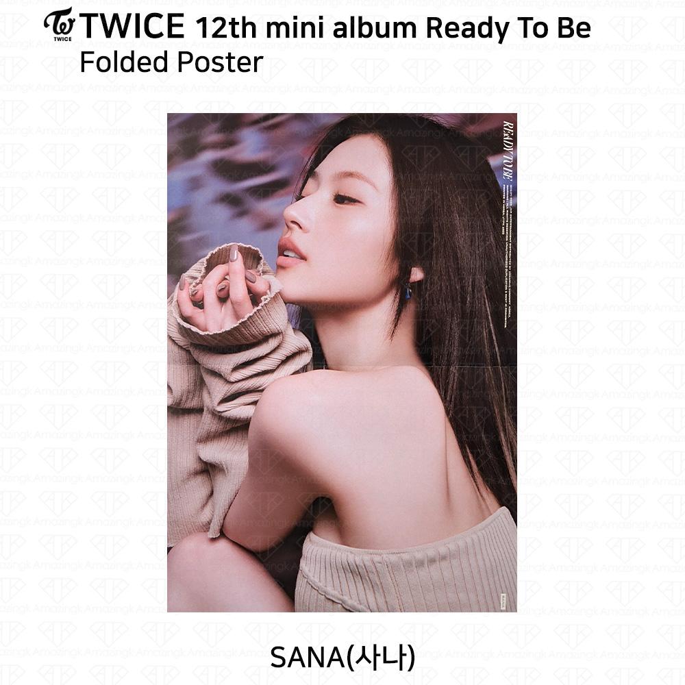 

TWICE 12-й мини-альбом «Готов к работе» Фотокарточка Открытка-сообщение Плакат Открытка Сана Folded Poster
