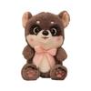 Cute Raccoon Bow Tie Plush Toy - Girl's Cloth Doll & Birthday Gift