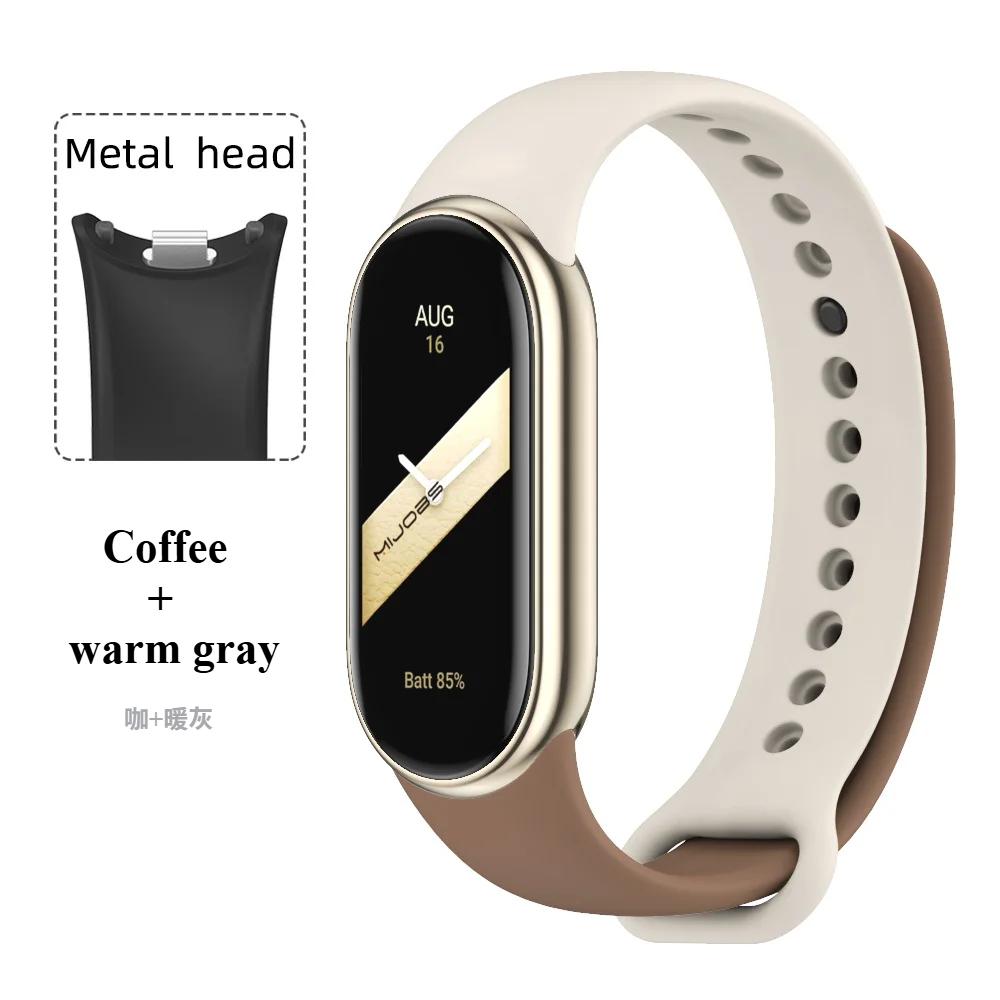 Sport Silicone Strap for Xiaomi Mi Band 9 NFC Replacement Bracelet Belt for Xiaomi Mi Band 8/9/10 Wriststrap Smart Watch Accessories