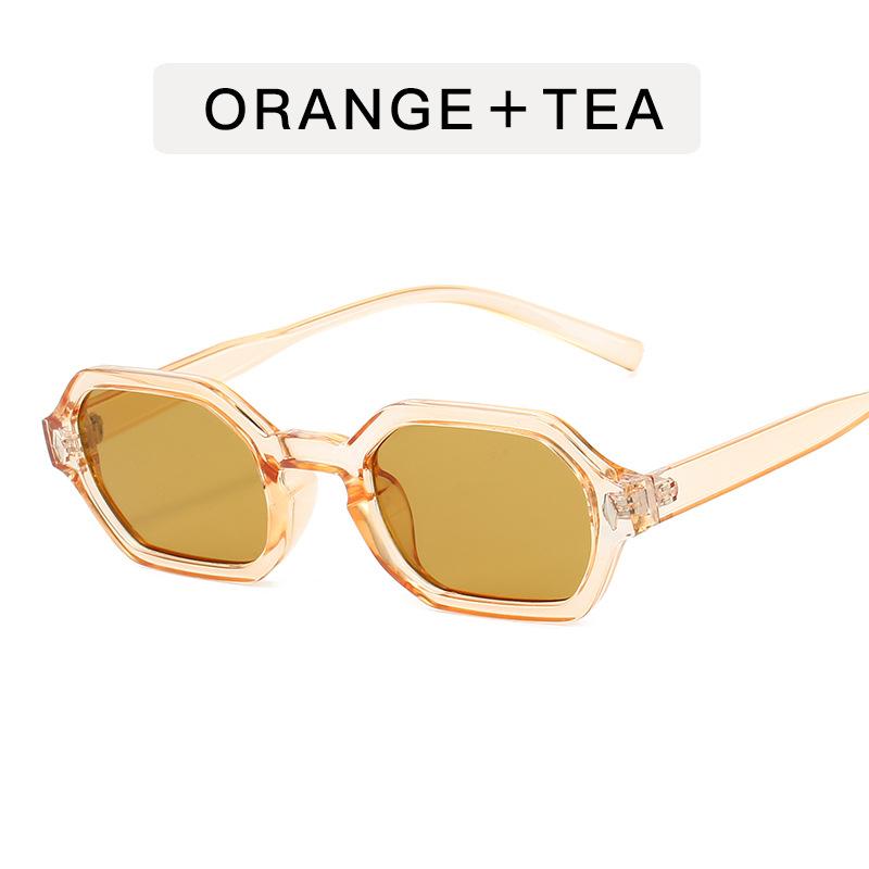 

Small Frame Irregualr Square Sunglasses Women For Men Luxurious Brand Style Designer Sun Eyeglasses Punk Popular Vintage Hip Hop Shade UV400