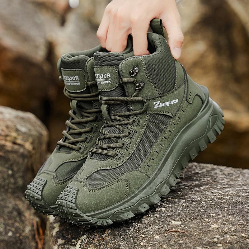 Men's shoes autumn and winter new styles men's boots outdoor casual sports workwear shoes trend