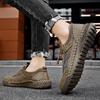 Sommer Herren Mesh Freizeit Sneaker Flats Atmungsaktive Fahrschuhe
