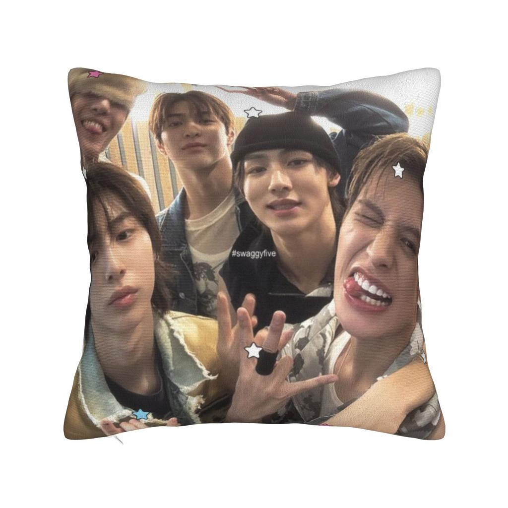 Dekorative Kissenhülle cortis kpop Boyband k-pop Merch Schlafzimmer Zierkissenhülle Quadratisch Mehrere Größen