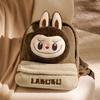 New POP MART Bag Classic Collection Labubu Sherpa Backpack Trend Based Products 35cm PPMT-2409-0052