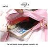2025 Summer Women's Beach Bag: Korean Style Transparent Jelly Crossbody & Shoulder Mother-Child Handbag