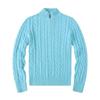 Herren Langarm-Poloshirts und Pullover für Herbst und Winter sind warm und bequem. Casual und trendige Pool-Shirts mit halbem Reißverschluss und Stehkragen