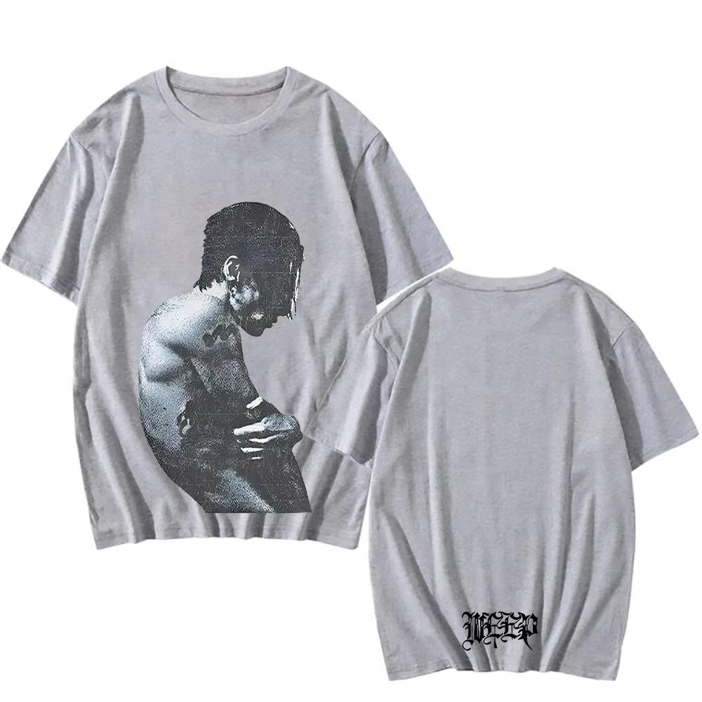 2026 YUNGBLUD Idols Zoom T-Shirt Cotton Hip Hop Unisex Streetwear Singer Summer Soft Men's Women Top Tee Loose Casual Trendy Harajuku