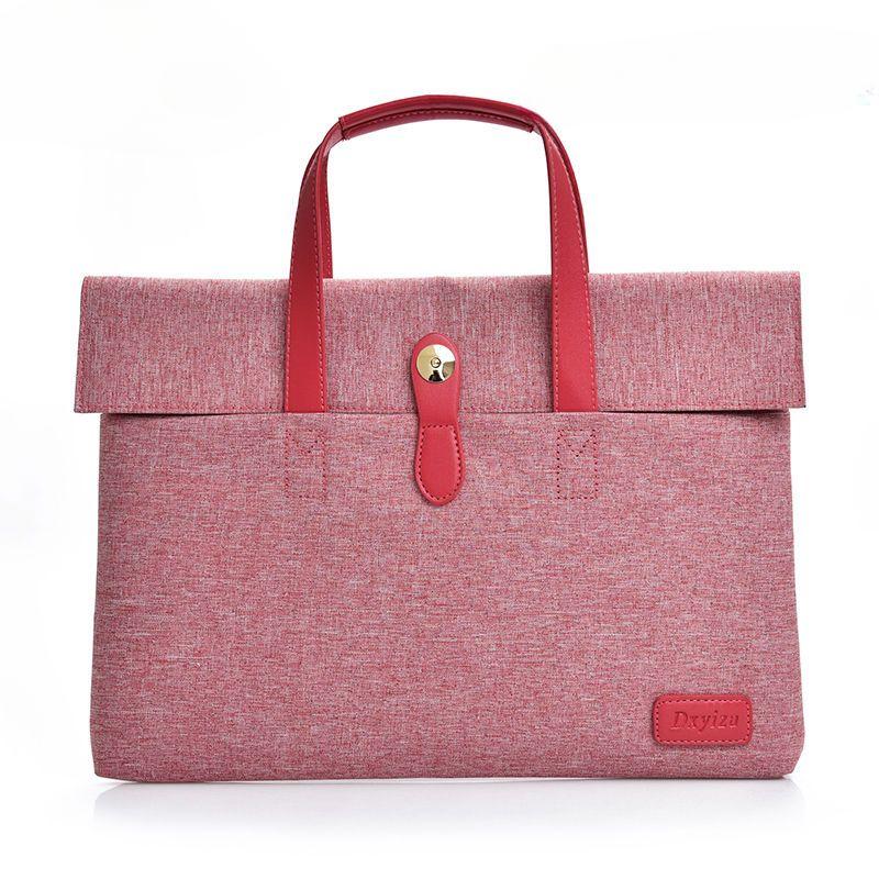 Business Handbag Unisex Classic Briefcase 14 Inch Laptop Casual Large Capacity Computer Bag Apple Bag