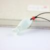 Smooth Ceramic Fish Pendant Chinese Style Boho Ethnic Necklace Fashion Porcelain Necklace  Friend
