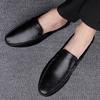 Luxury Designer Mules Men's Slippers Genuine Leather Loafers Men Moccasins Summer Man Casual Shoes Fashion Half Shoes For Men