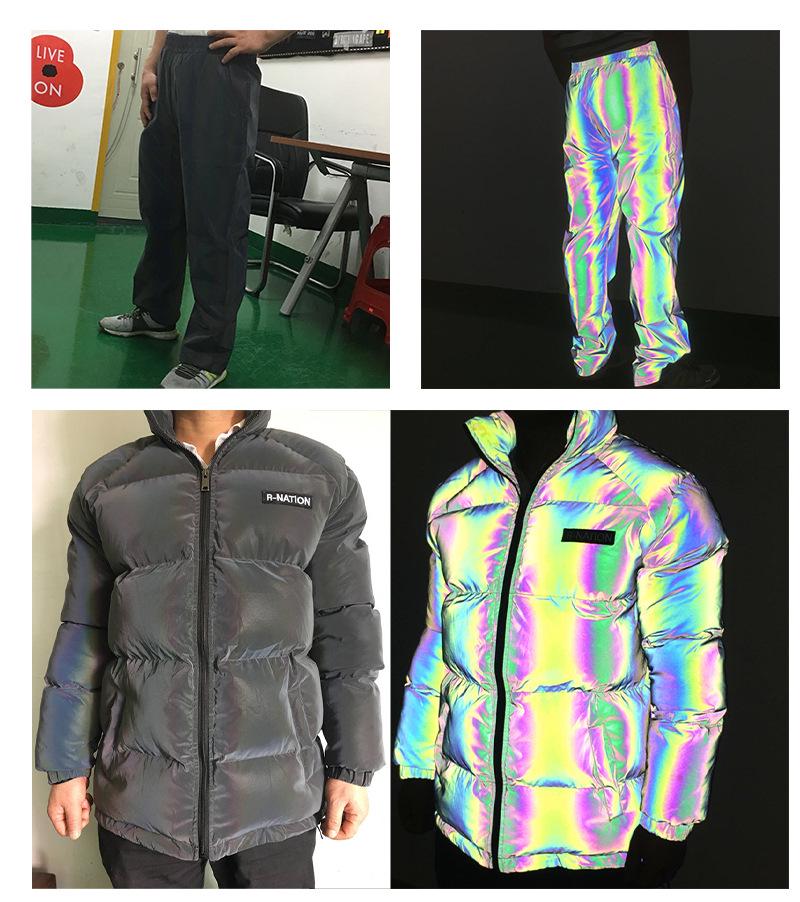 Chun Ya Fang Iridescent Seven-Color Reflective Polyester Fabric