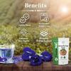NeutraVed Combo Chamomile 50g + Blue Butterfly Pea 50g Flowers Herbal Tea - 100g