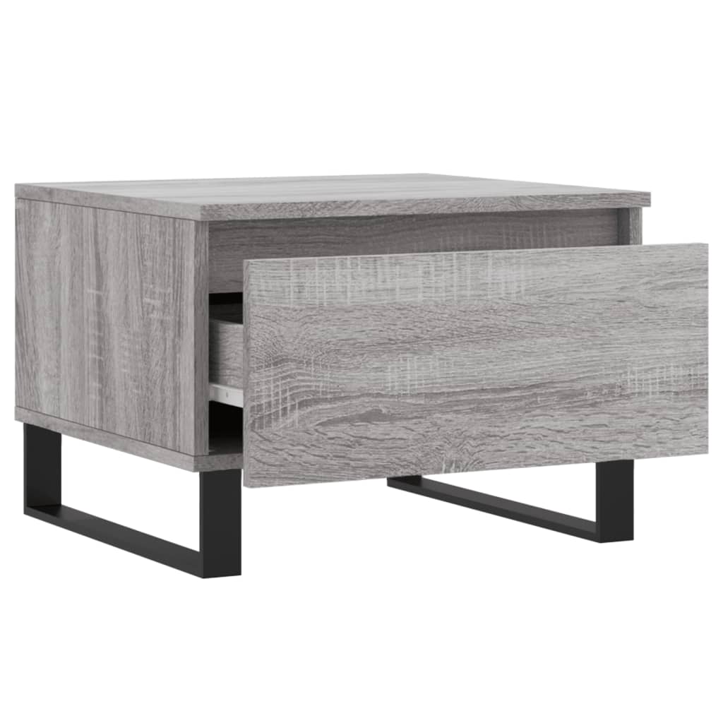 Vidaxl Coffee Tables, 2 Pcs, Sonoma Oak Grey, 50X46X35 Cm