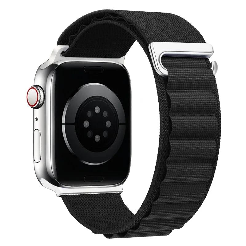 Upgrade Alpine Nylon Strap For Apple Watch Band 11 10 9 8 7 45mm 41mm 42mm 46mm Ultra 3/2 49mm Bracelet Watchband iWatch 6 5 SE