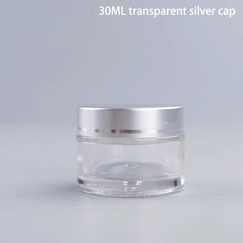 1Pcs 5Ml 9Ml Glass Jar Skin Care Eye Cream Jars Lotion Pot Refillable Bottle Makeup Eye Shadow Storage Cosmetic Container