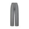 Jiusi Annakou Women's Sporty Fleece Knit Curved Leg Pants