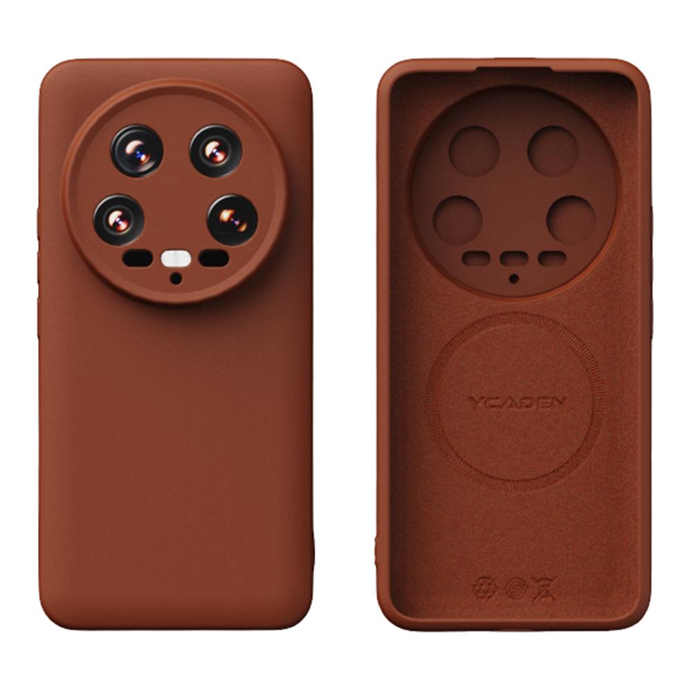 YCADEN For Xiaomi 14 Ultra Case Compatible with MagSafe Precise Cutouts TPU Phone Back Cover