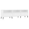 vidaXL TV-Schrank Weiß 150x30x44,5 cm Holzwerkstoff
