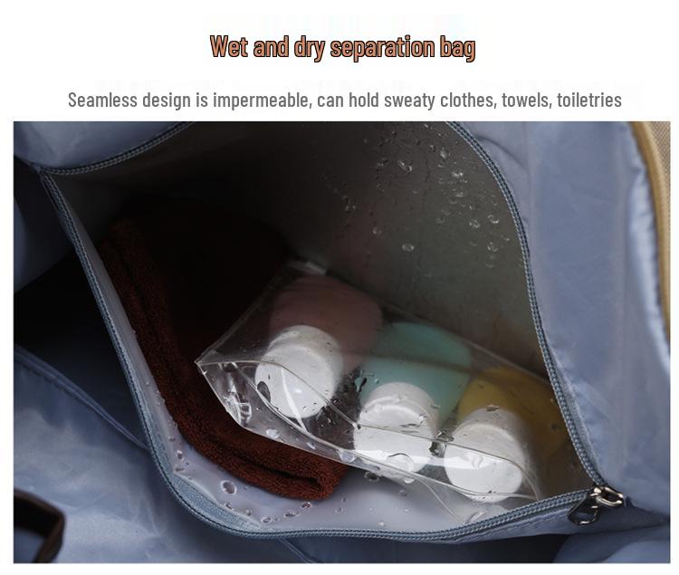 Women's Large Capacity Maternity Travel Bag - Lightweight Oxford Cloth Handbag