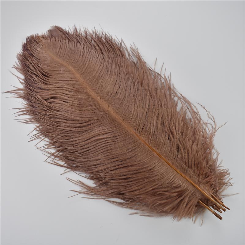 10Pcs/Lot 30-35cm Ostrich Feathers for Crafts White Feathers for Vases Wedding Party Decoration Handicraft Accessories DIY Plume