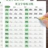 18-Page Hengshui Style English Alphabet Practice Copybook: Kids' Handwriting Drill Worksheets for Preschool A-Z Letter Writing