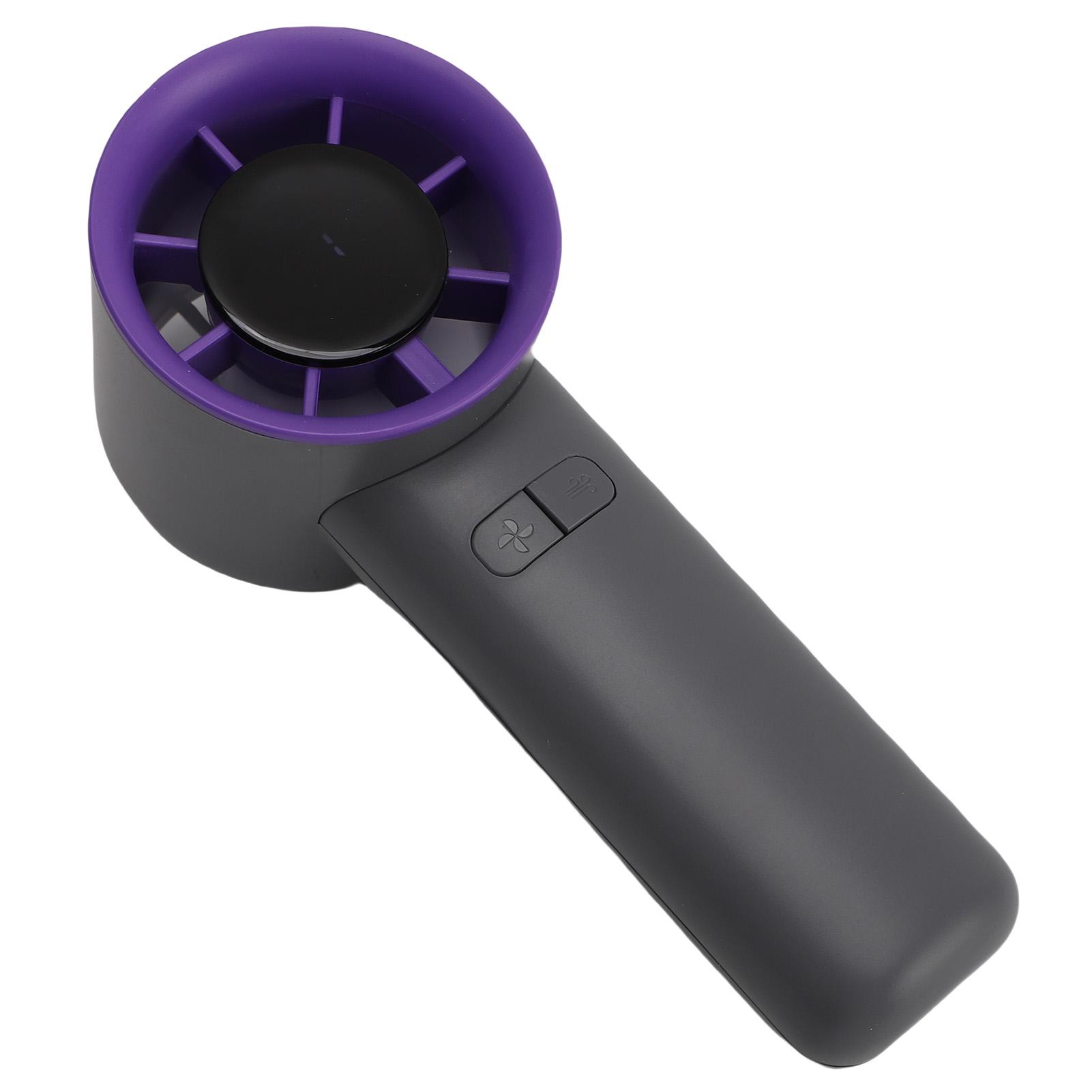 

Handheld Cooling Fan USB Powered Quiet High Speed Cold Wind Hand Fan Foldable 2000mAh Battery 6W for Travel Outdoor