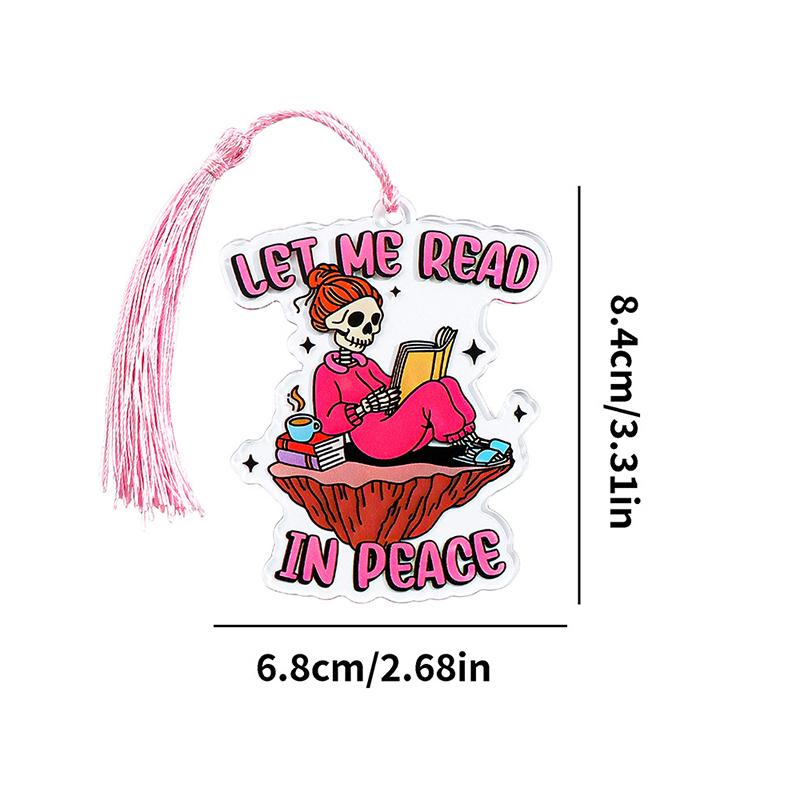 

Забавные закладки на Хэллоуин с кисточками, маркеры для чтения, акриловые закладки, канцелярские принадлежности для учителей и детей, школьные принадлежности