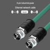 Baisende M12 to M12 8-Pin X-Coded Industrial Ethernet Cable