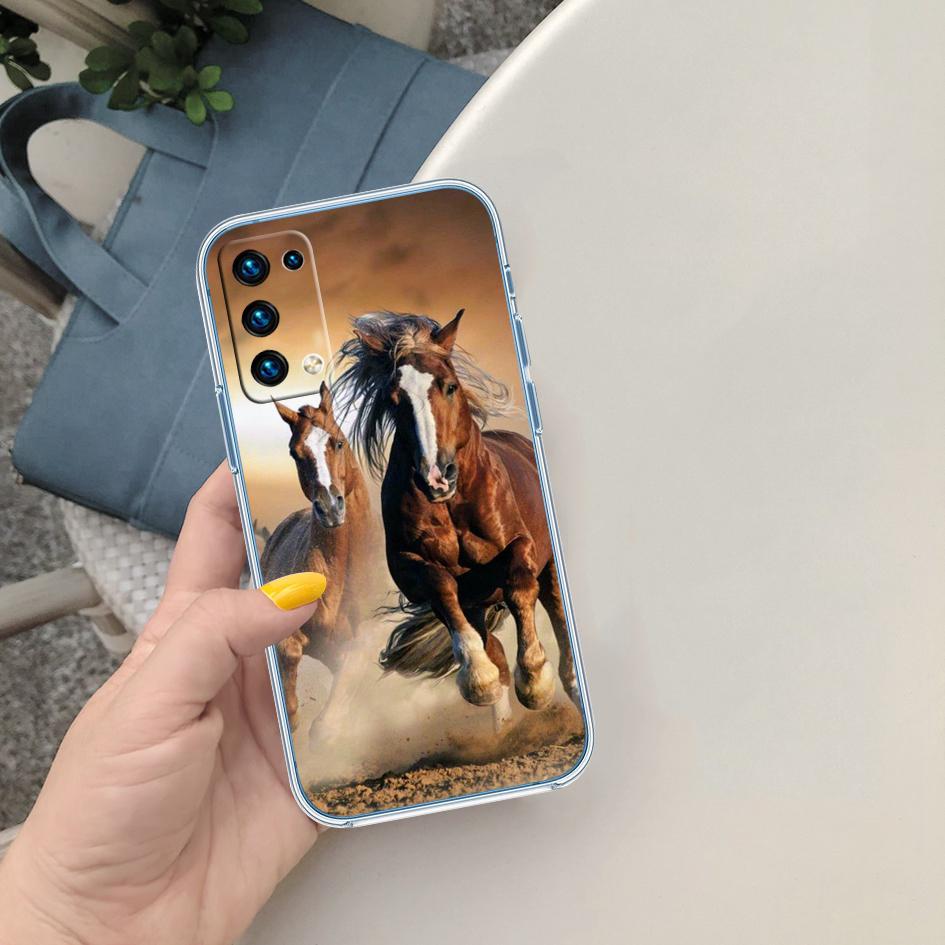 FM22 Fine Horse Soft Shell Transparent Phone Case for Motorola Moto Edge 20 30 40 50 S30 Fusion Ultra Pro Neo Lite + G200 G23