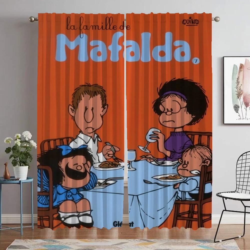 

Window Curtain for Room 2 Panel Mafaldas Curtains for Bedroom Partition Home Interior Curtains Shades Living Kitchen Blackout W50xH70cmx2pcs-CL